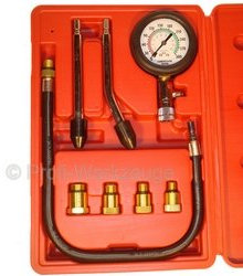 Kompressionsprüfer KFZ Kompressionstester 0-20 bar für Benzinmotoren