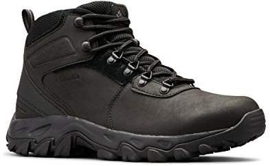 Columbia NEWTON RIDGE PLUS II WATERPROOF Chaussures Montantes De Randonnée Et Trekking imperméables Homme, Noir (Black x Black), 40.5 EU