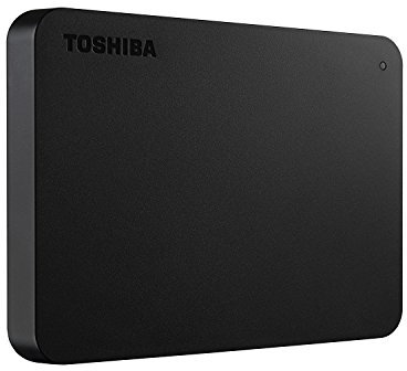 Toshiba 500GB Canvio Basics Portable External Hard Drive,USB 3.2. Gen 1, Black (HDTB405EK3AA)