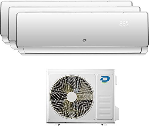 CLIMATISEUR WI-FI TROIS SPLIT DILOC 2,5+2,5+2,5 Kw compresseur SHARP NOUVEAU