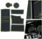 BIBIBO Gummimatten Antirutschmatten kompatibel mit Peugeot 208 e-208 / Peugeot 2008 e-2008 2020-2025 (Automatikgetriebe), Gummi-Automatten, Auto Matten Zubehör, Aufbewahrungsbox rutschfeste Matten