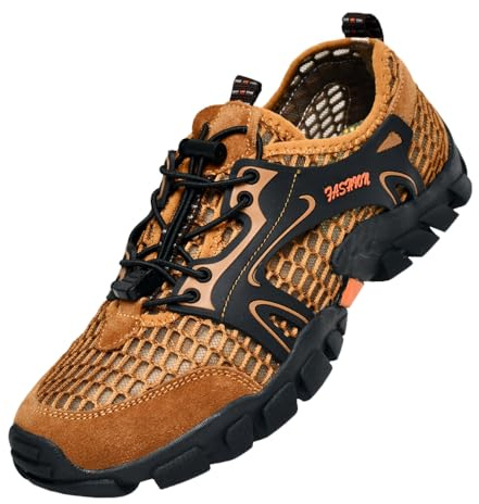 ENEN Chaussures Aquatiques Hommes, Séchage Rapide Barefoot Shoes, Léger Respirant Chaussure Aquatique Femme, Chaussure Plage de Plage Nautique Plage Surf Yoga