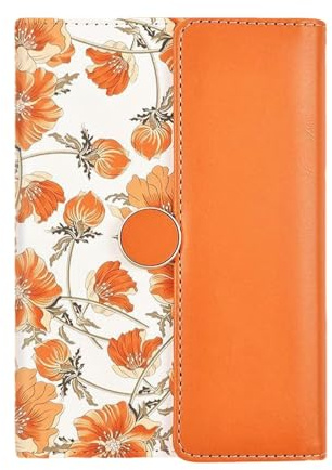 Joucien Creative Cartoon Cute Handbook Notebook, Cute Student Girl Diary Notebook-B6 [Orange-Yu Meiren] - Horizontal Line Notebook