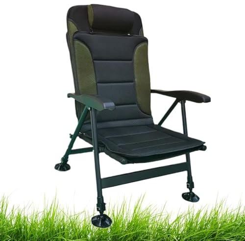 Fällbar trädgårdsstol – fällstol | mångsidig vikbar fiskarpall | bärbara strandstolar för ryggsäck camping picknick | lätt ergonomisk design | stark lastbjörn