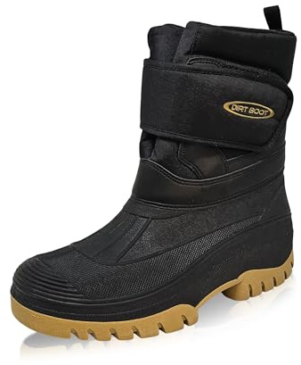 Dirt Boots ASB Fleece Lined All Season Waterproof Fishing Muck Boots (Mens size 9 (43))