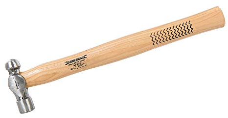 Silverline HA14B - Martillo de bola con mango de nogal (113 g)