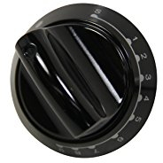 Hotpoint Hotpoint Oven Black Main Oven Control Knob. Genuine part number C00194324