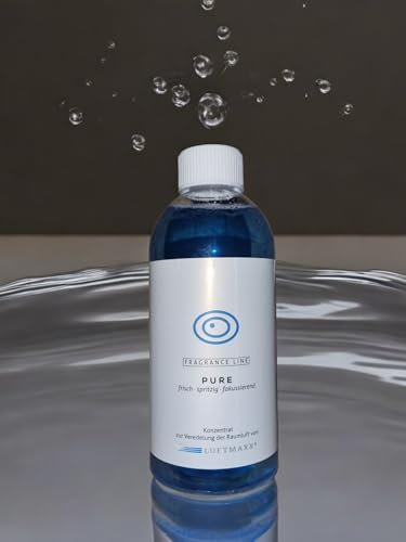 LUFTMAXX fragrance line PURE Duftstoff frisch-spritzig-fokussierend AKTION 3 Produkte kaufen - 1x Duft gratis ! für Lufterfrischer, Bowl, Water Air Fresherner, Blow, Kugel, Raumduft Ball