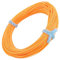 Gewichtung Vorwärtsfliegen Fliegenfischenschnur, 30M Nylon WF 4/5/6/7/8 Fliegenfischenschnur-Kit, passend für Stream River Lake, Orange (WF-6F)