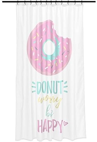 Kleine Wolke See Mann Garn Multico Duschvorhang 180 x 200cm, 12 Ösen, wasserabweisend, mit verstärkter Lochleiste (Donut)