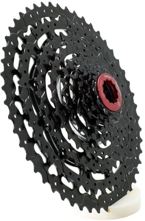 Box Two Prime 9 E-Bike Cassette 12-50T se Adapta a bujes HG estándar Casete de 9/10/11 velocidades para Bicicleta de montaña, casetes Ligeros para Bicicleta MTB compatibles con casetes