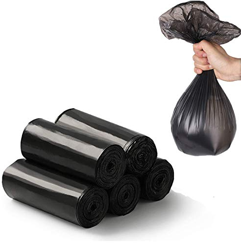 Lot de 100 sacs poubelle biologiques de 30 litres - Résistants à la déchirure - 100 % compostables et biodégradables - En amidon de maïs - 0012