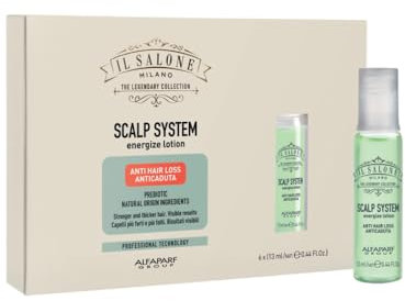 Alfaparf Milano Il Salone Scalp System Energize Lotion AntiHairLoss Vials 6x13ml
