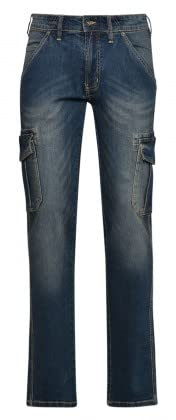 Jeans da lavoro Elasticizzati Art. Pant Stone Cargo 702.172115 Diadora utility (32, DIRTY WASHING)