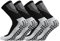 Fußball Socken 2 paar Fußballsocken Unisex Socken | Anti-Rutsch-Design | Universal EU 38-45 | 75% Baumwolle | Stutzen Fussball Herren Kinder, Tape Design Fussballsocken Männer, Schwarz