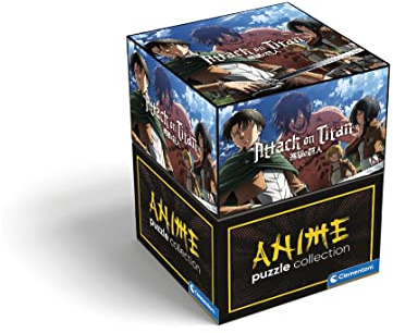 Clementoni Attack on Titan Puzzle 500 Teile - Legespiel für Manga & Anime Fans - Geschenk für Kinder ab 14 Jahren & Erwachsene, 35139