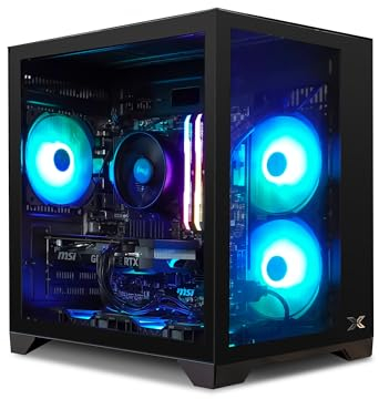 PC GAMING Gamer PC Aqua 4060 Black - AMD - XIGMATEK Aqua M Gehäuse Schwarz - MSI B550M-PRO VDH WiFi - Corsair Vengeance SL 2X8GB DDR4 3600 - Corsair MP600 1TB PCI 4.0 - Windows 11 Pro