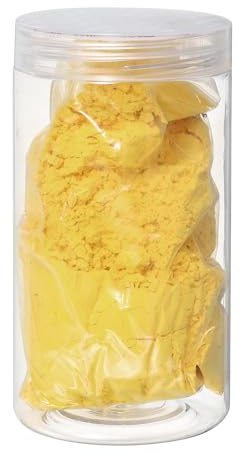 QUARKZMAN 100g/3.5oz Pigmento de Concreto en Polvo de Óxido de Hierro Pigmento de Óxido de Hierro para Pintura de Azulejos Pastel Concreto Cemento Amarillo Artístico