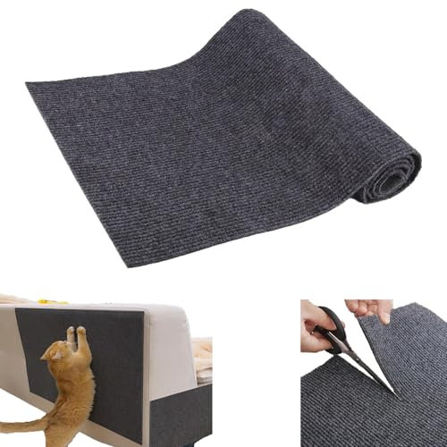 Kratzmatte Katze, Kratzmatte Selbstklebend, Kratzmatte Katze Wand Climbing Cat Scratcher Katzen kratzmatte, um Katzenkratzern Vorzubeugen und Teppiche und Wände zu Schützen (30 * 100 cm)