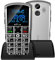 artfone A400 4G Seniorenhandy ohne Vertrag | Dual-SIM, SOS Notruftaste, Ladestation, Kamera, Kurzwahl | Einfaches Handy mit 2,4-Zoll-Farbdisplay, Deutsche Menüführung, Große Tasten & Schrift | Silber