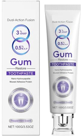Dentifricio Care - Rimuove la Placca/tartaro Ostinati, Riduce I Problemi Orali, Sbianca I Denti, Ripara Lo Smalto, Mantiene la Freschezza a Lungo(2pcs)