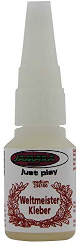 JAMARA 236100 - Sekundenkleber Weltmeister 20g medium