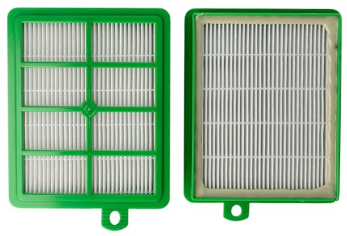 vhbw Lot filtres HEPA compatible avec Philips Autoclean FC 9220,FC 9221, FC 9222, FC 9223,FC 9224, FC 9225, FC 9226, FC 9227 remplace AEF 12,H12