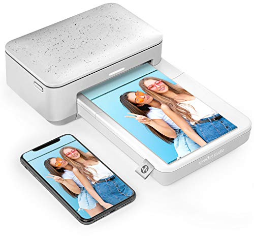 HP Sprocket Studio 4x6” Instant Photo Printer – Print Photos from Your iOS, Android Devices & Social Media
