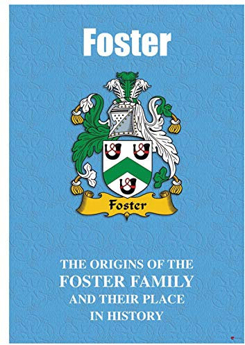 I LUV LTD Foster Anglais Nom de Famille Livret D'histoire avec de Brefs Faits Historiques