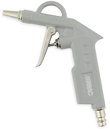 ABAC Pistolet à Air Comprimé G-501, Pistolet à Air Comprimé à Buse Courte, Cuse de 2mm, Pression Max. 8 Bar, Aluminium