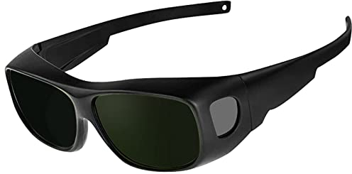 UpaClaire Schweißbrillen Wrap-Around-Sicherheits-Schweißlinse Schweißbrillen Anti-Kratz- rutschfester UV-Schutz IPL198-2000nm Schutzbrille Farbe Nr.8