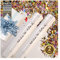 PrimePure Sparacoriandoli Colorati - Cannone Coriandoli Multicolore - Confezione da 2 - Tubo Cannoni Spara Coriandoli Ideale per Matrimonio, Feste, Compleanno, Laurea, Carnevale