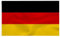 Qualis Deutschland Flagge 90cm x 150cm - Deutschland Fahne, Deutschland Fanartikel, EM 2024 Fan Flagge, Leichtgewicht Flagge, Party Bar Deko, Fußball WM Euro Olympische - 100% Polyester