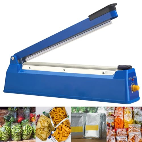 Macchina Sigillante a Caldo 300 mm, Macchina Termosaldatrice, Sigillatrice per Sacchetti, Sigillatrice a Caldo, Sigillatrice per Sacchetti di Plastica, Impulse Sealer Heat Bag Sealer, Per PE, PP