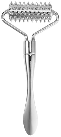 Veemoon Rullo Di Massaggio Viso Ridoki In Metallo Per Un Lifting Efficace - Riduzione Di Rughe E Tasche - E Rassodamento Della Pelle