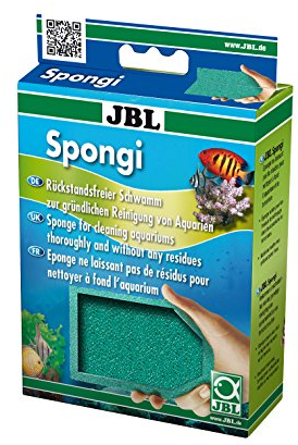 JBL Reinigungsschwamm für Aquarien und Terrarien, 1 Stück (1er Pack)