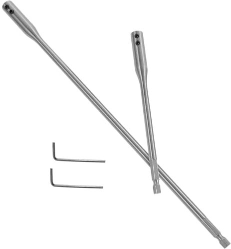 Gadpiparty 150/300 Mm Bohrer-verlängerungsstangensatz Kohlenstoffstahl Für Bohrersatz Schraubenschlüssel Im Lieferumfang Enthalten Vielseitiges Handwerkzeug