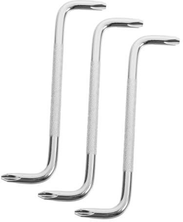 OSALADI 3pezzi Cacciaviti Angolari Cacciavite Per Spazi Ristretti e Serraggi Precisi Include Cacciavite e