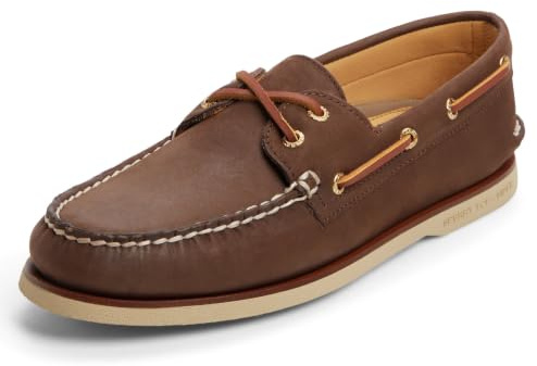 Sperry Herr autentisk Gold Cup båtsko, Brun brun, 45 EU