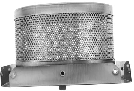 OSALADI Accesorios De Calentadores De Terraza Piezas De Reparación De Calentadores De Patio Partes Del Calentador De Patio Red Ardiente Calentador De Jardín Plata Acero Inoxidable