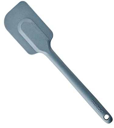 Mastrad F10214 - Espátula para repostería y repostería, silicona, no raya, color gris