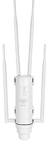 FLASHOWL Point d'accès sans Fil extérieur AC1200 Répéteur Wi-FI extérieur Boosters WiFi étanches Extendeur de portée sans Fil extérieur Amplificateur de Signal AP extérieur sans Fil POE