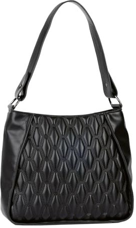 Gabor bags Benira Damen Hobo Bag Schultertasche Mittelgroß Schwarz
