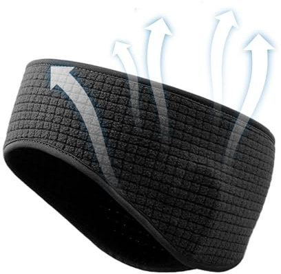 Yulokdwi Banda Térmica para las Orejas, Resistente Al Viento Elástica Térmica, Cintas Calientes Para Esquí De Adultos, Para Correr Al Aire Libre Esquí Ciclismo