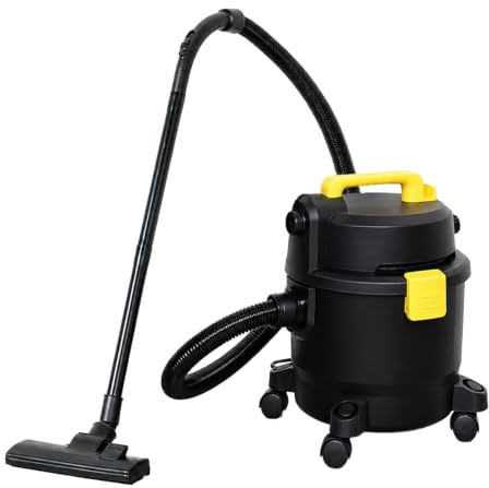 15L Wet and Dry Vacuum Cleaner with Blow Function, 1000W Portable Cylinder Hoover, 18 kPa Suction, 5m Power Cable, 1.5m Hose, for Home, Car, Garage and Workshop