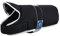 Knuffelwuff 13929-028 Hundemantel Funktionstextil reflektierend mit Kragen, schwarz