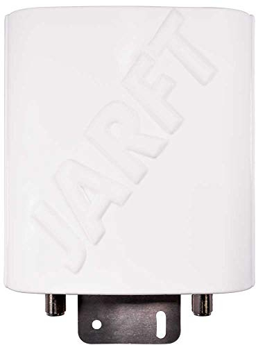 JARFT J4GMB-12 LTE Antenne - 12dBi Multiband 4G Rundstrahlantenne inkl. 2.5m Kabel - Wetterfeste Außenantenne passend für LTE Router