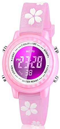 Viposoon 3D Kids Waterproof Watch - Toy for 4-8 Year Old Girls, Birthday Gift for 3-10 Year Olds