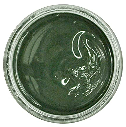 Famaco 50ml Green Cresson Leather Deluxe Cream Polish for Boot and Shoe with Application Sponge - Long Lasting Shine Protector Kit for Boots and Shoes