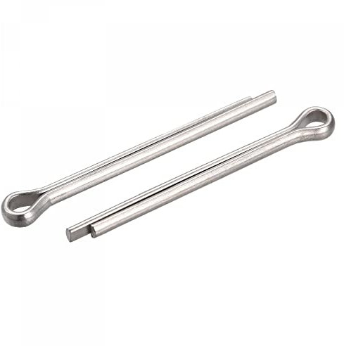 sourcing map 30pcs Goupilles Fendue, Acier Inox Pince Fixation Raccord pour Automobile, Mécanique 3mm x 30mm